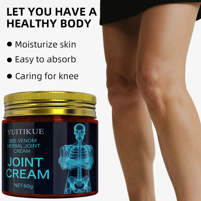 YUITIKU Bee Venom Herbal Joint Cream - Cares for Skin and Joints, Hypoallergenic and Soothing, Suitable for All Skin Types