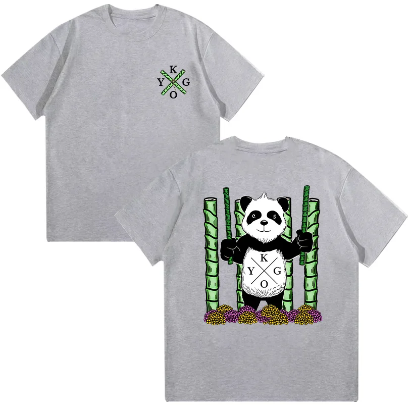 Kygo Panda Tee Norwegian DJ Kygo Anime Graphic T Shirts Cotton
