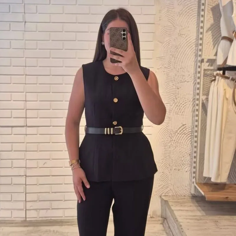 سترة نسائية صيفية، سترة نسائية بدون أكمام، ملابس خ...