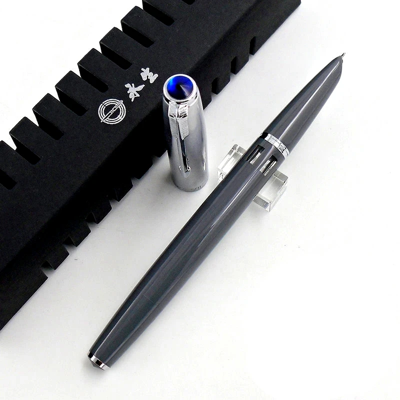 Wingsung 601 만년필 잉크 펜 피스톤 필링 잉크 창 Iraurita 0.38mm 0.5mm 펜촉 고급 쓰기 선물 서예 문구