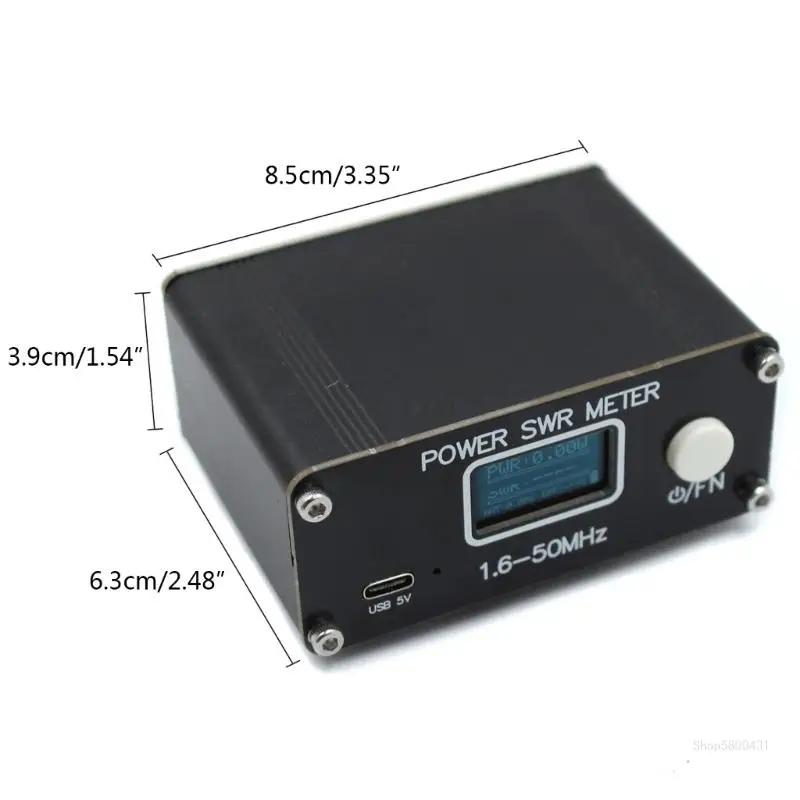 업데이트된 QRP 150W 1.6-50MHz SWR 안테나 튜너 0.5W-150W 라디오 액세서리