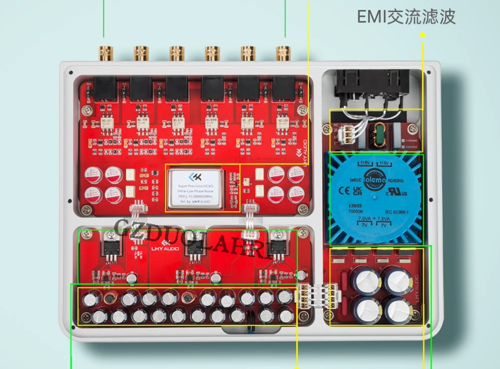 LHY AUDIO OCK-2S 10MHz SC cut OCXO high-precision ultra-low phase noise constant temperature clock crystal oscillator 3