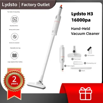 Lydsto H3 무선 자동차 진공 청소기, 무선 핸드헬드 충전식 자동 진공 청소기, 가정 및 차량용 미니 진공 청소기, 16000Pa