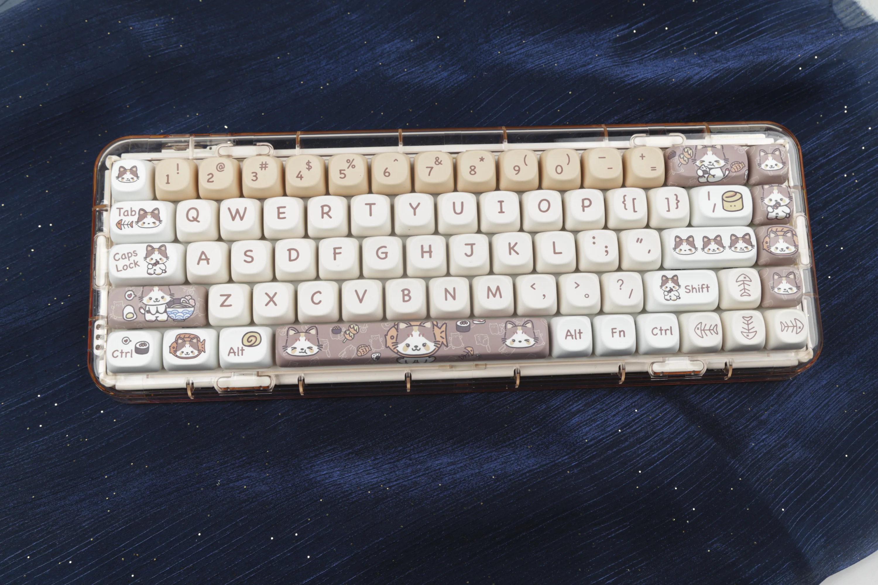 Meow Keycaps, MOA Perfil, Keycap personalizado para layout ANSI
