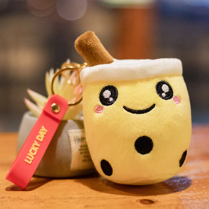 10cm Plush Whale Keychain - Soft Sea Creature Pendant