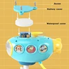 Bath Toys Electric Submarine Water Spray For Kids Baby Bathroom Bathtub Faucet Shower Toy Strong Suction Cup Water Game Toys 2