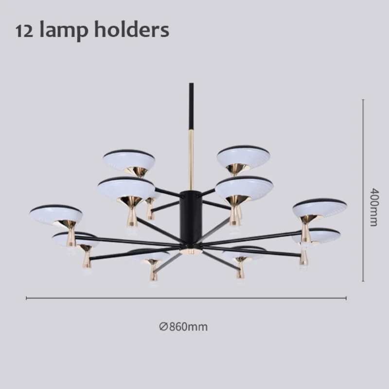 

LED pendant lamp modern Creative Minimalist Nordic For Living Room Duplex Villa Bedroom Home hang Light