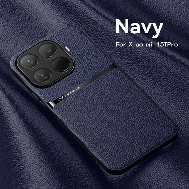 Classic Leather Magnetic Phone Holder Case - Premium Protection Cover