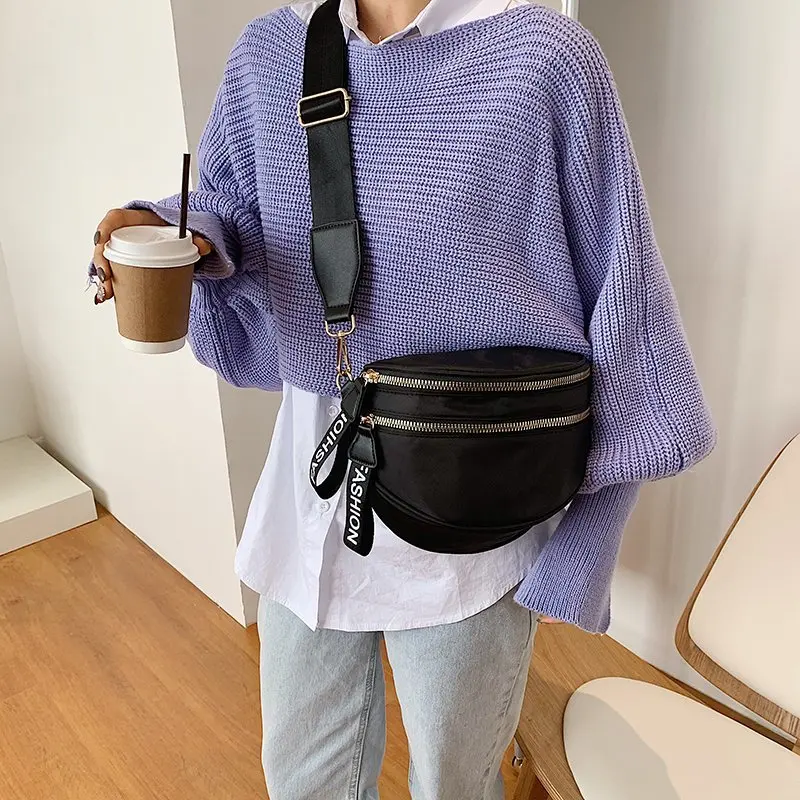 

New Fashion Designer Shoulder Bags for Women Nylon Waterproof Crossbody Bag for Girls Zipper Handbags Designer Casual Purse Sac