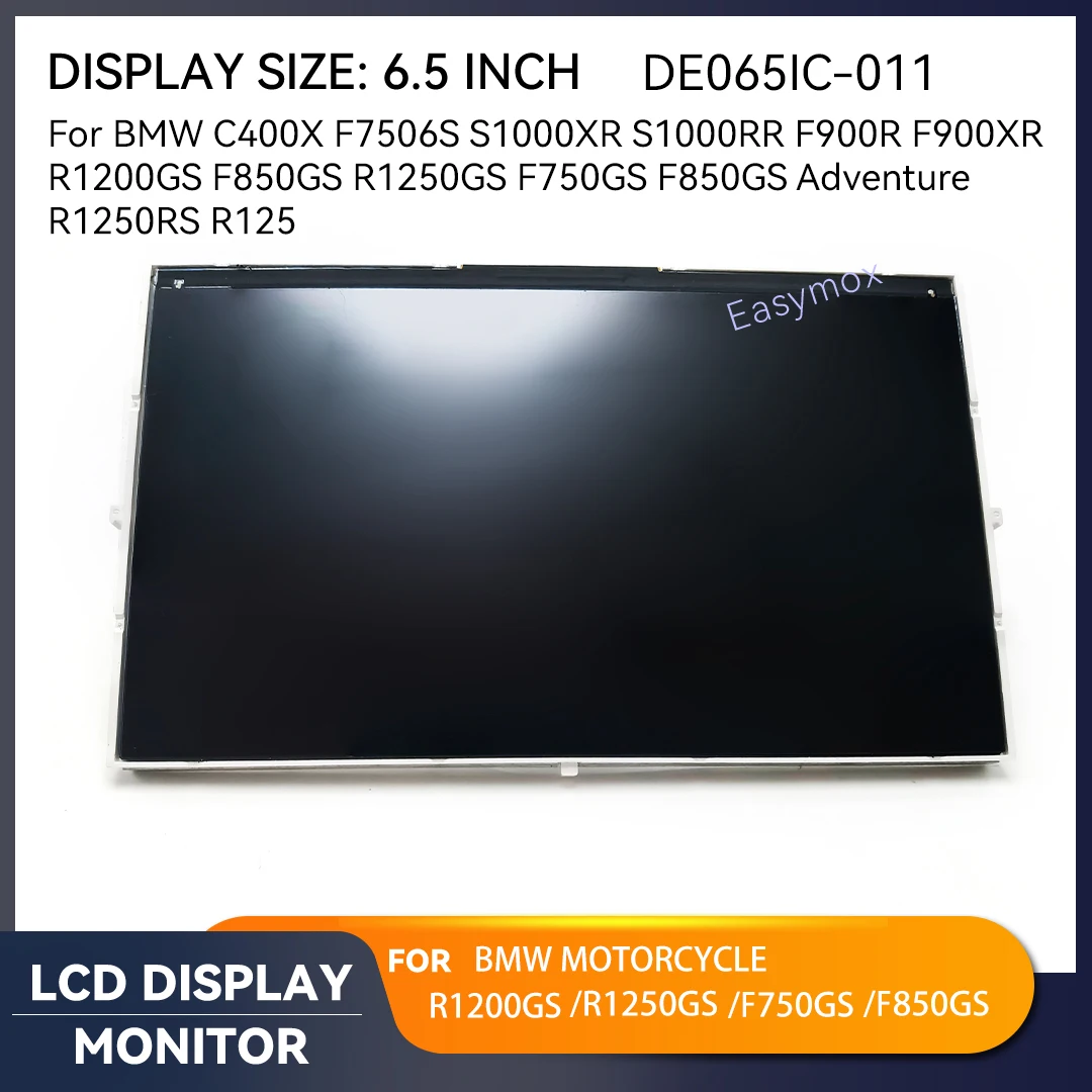 

LCD Display Motorcycle Navigation Screen DE065IC-011 for BMW C400X F7506S S1000XR S1000RR F900R F900XR R1200GS F850GS R1250GS