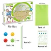 DIY tent Kids Construction Fort Toys Building Castles Tunnels Tents Kit 3D Play House Building Toys For XMAS Gift Building Block 4