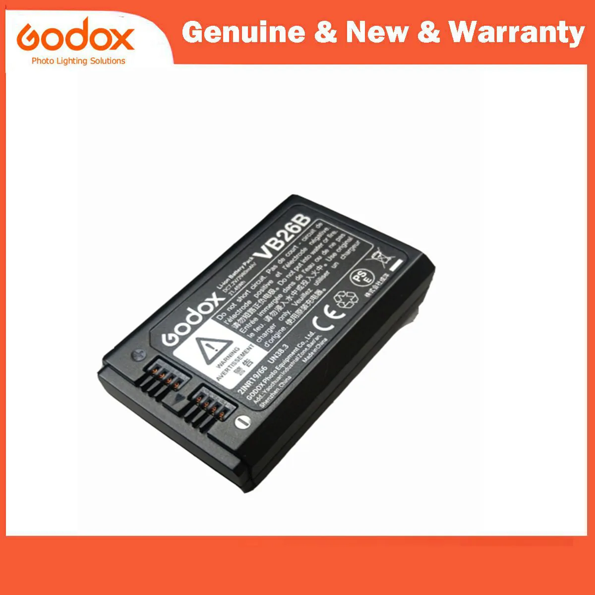 Godox VB26B Battery V1 / V860 III