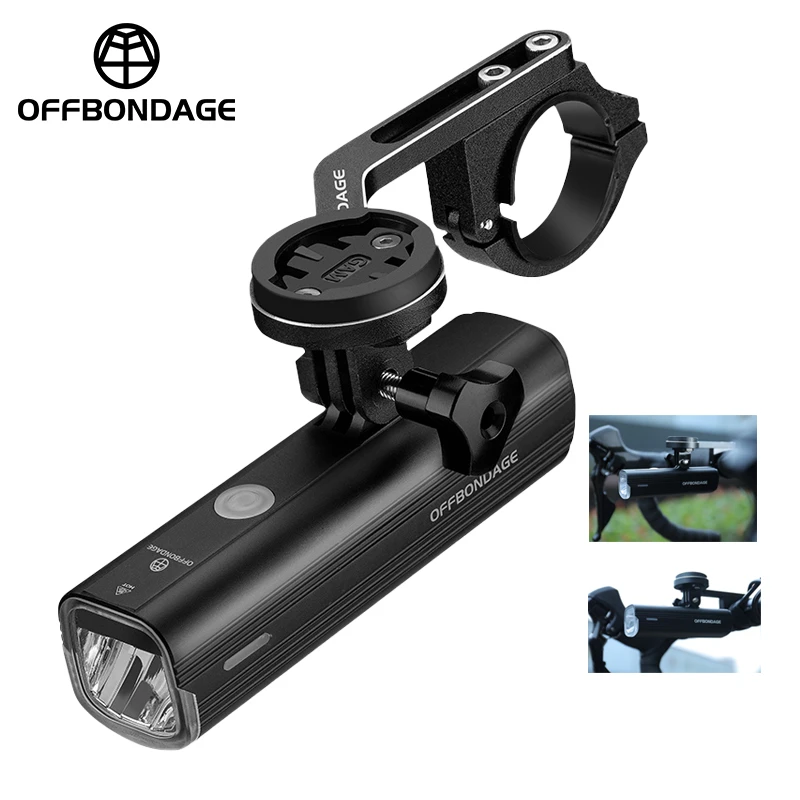 Offbondage Bike Light 1000lm Typec Charging Mtb Road Cycling Highlight