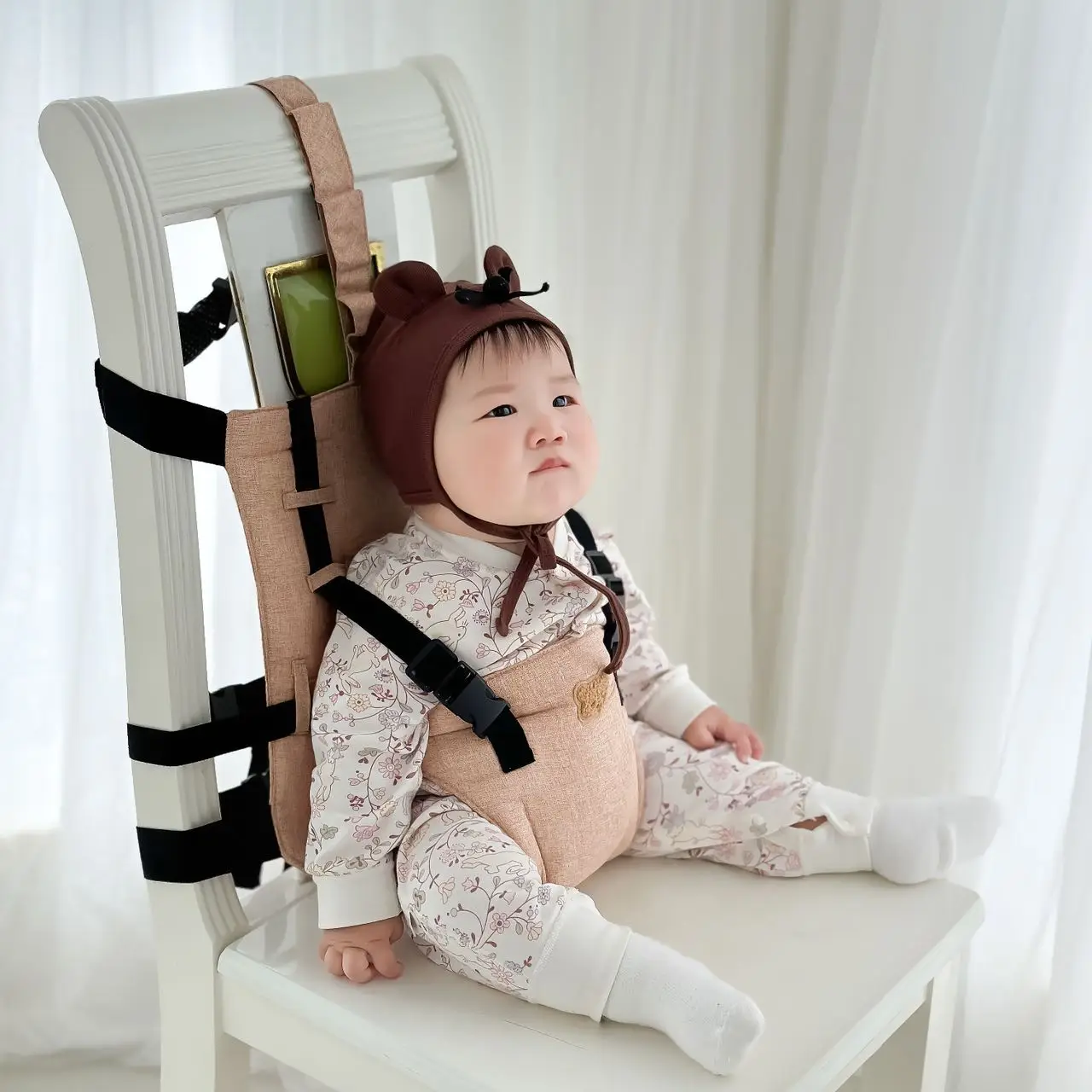 High chair harness, portable child universal strap, outdoor chair strap, baby eating seat strap