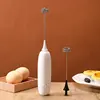 Electric Wireless Coffee Frother, Mini Quick Milk Frother,  Household Small Egg Beater,Handheld Electric Mixer,Battery No.5 4