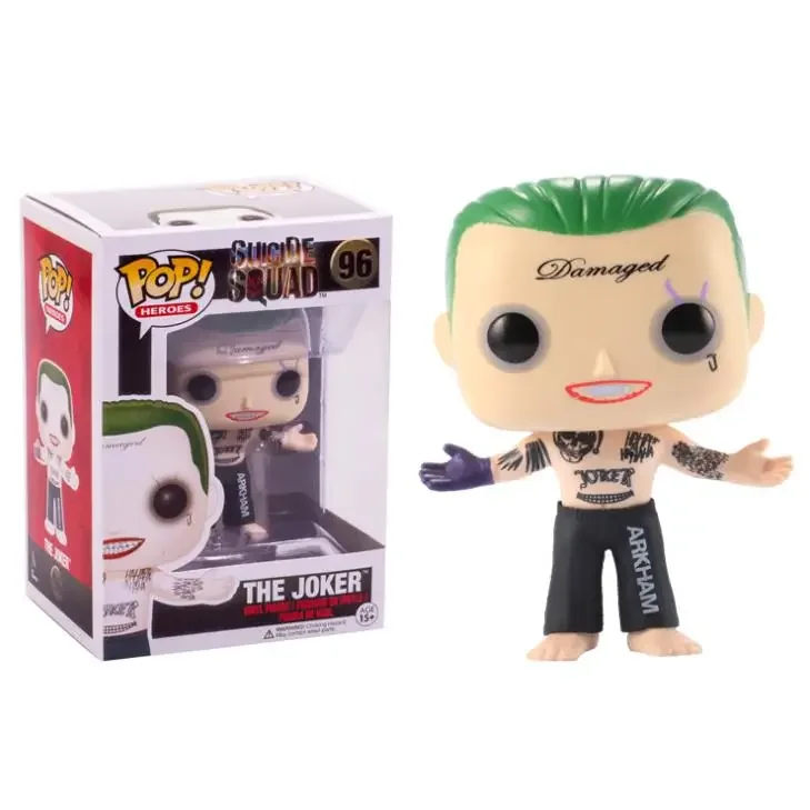 thumbnail image 5 of FUNKO POP DC Comics Suicide Squad The Joker Figuras de acción de vinilo Juguetes coleccionables Modelo Juguetes para niños Regalos de cumpleaños, 5 of 5