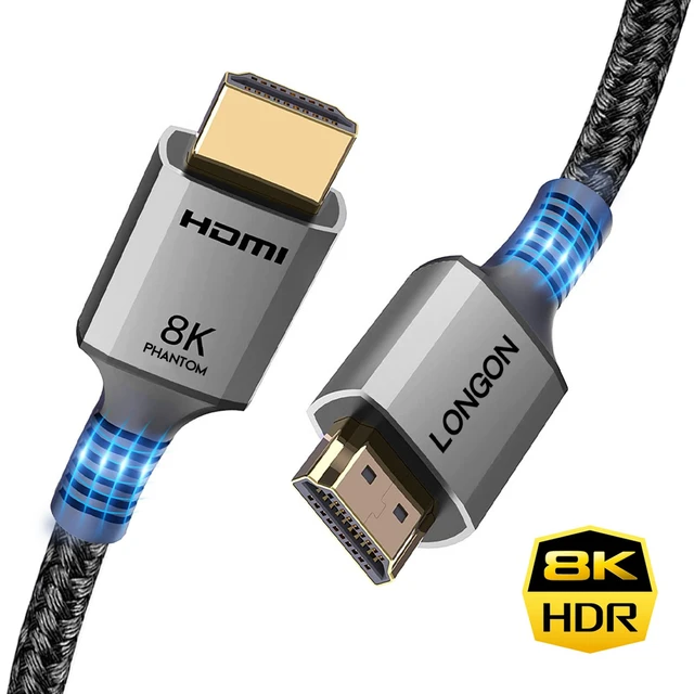 Hdmi Cable 8k 240hz, Camera Hdmi Cable, 2k 240hz Cable, 4k 240hz Hdmi