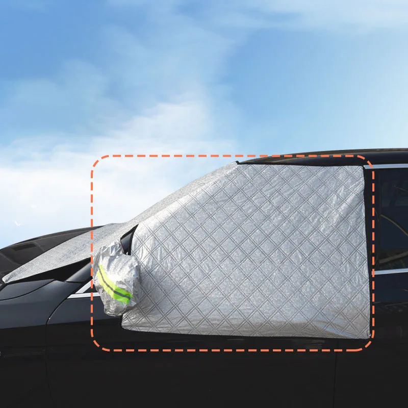 Car Front Windshield Sunshades with Magnetic Anti-sun Anti-ice Waterproof Sunshade Outdoor Auto Exterior Accessories