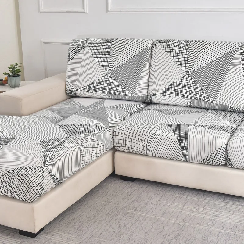 1/2/3/4 seat sofa cushion cover stretch sofa slipcover couch seat cover funiture protector floral printed 6