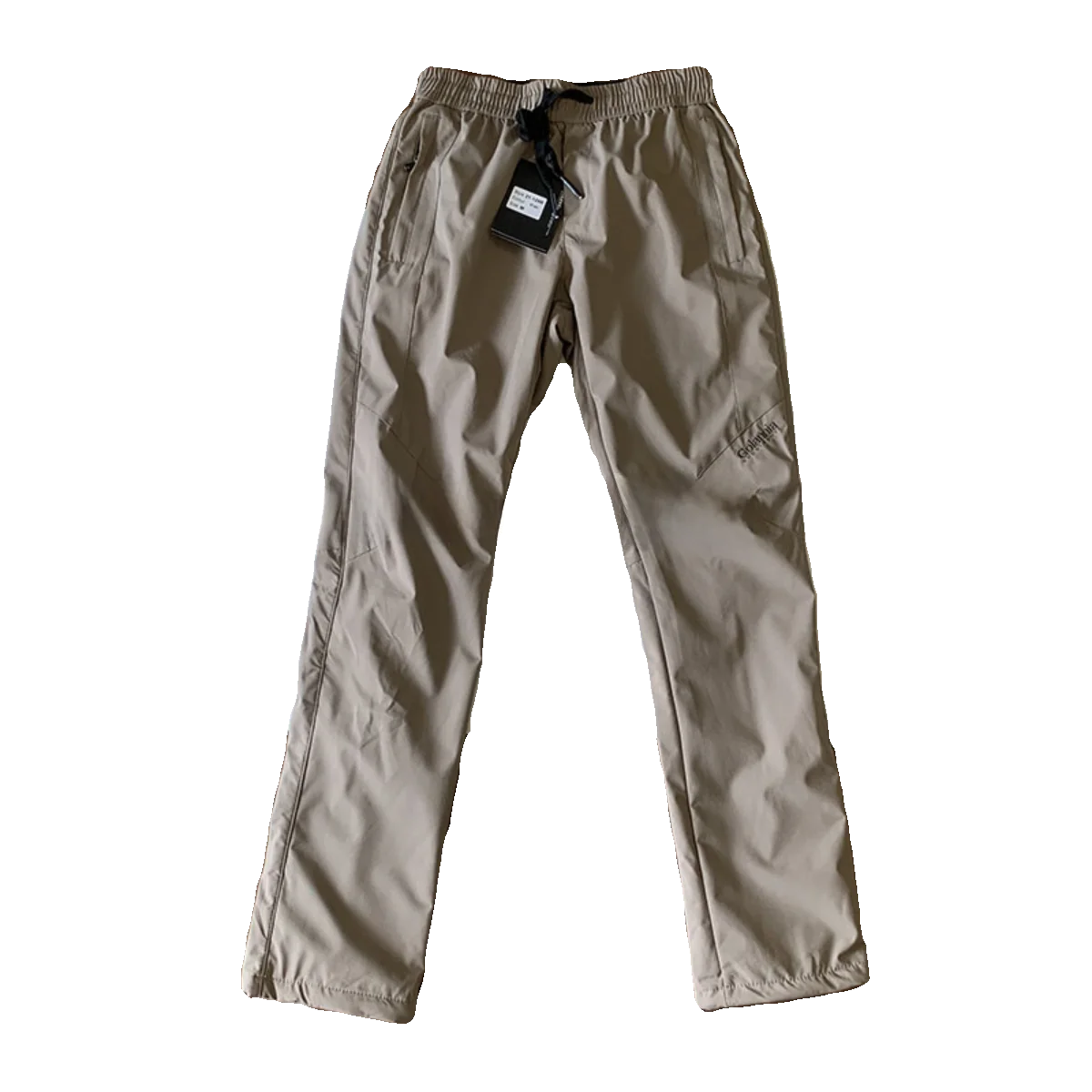 Thiened Fce Outdoor Winter Trousers Windproof Waterproof Warm Straight Leg Long Pants for Tall Men Casual Pants