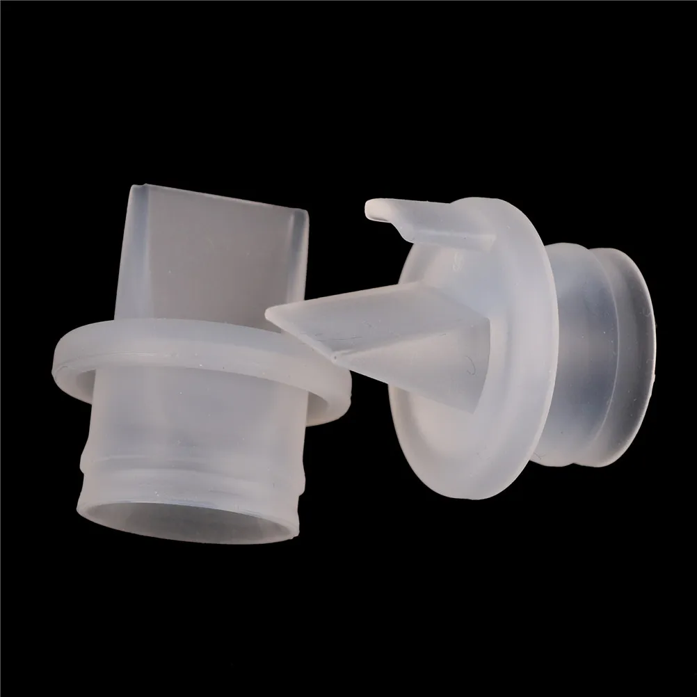 2PCS Duckbill Valve Breast Pump Parts Silicone Baby Feeding Nipple Pump