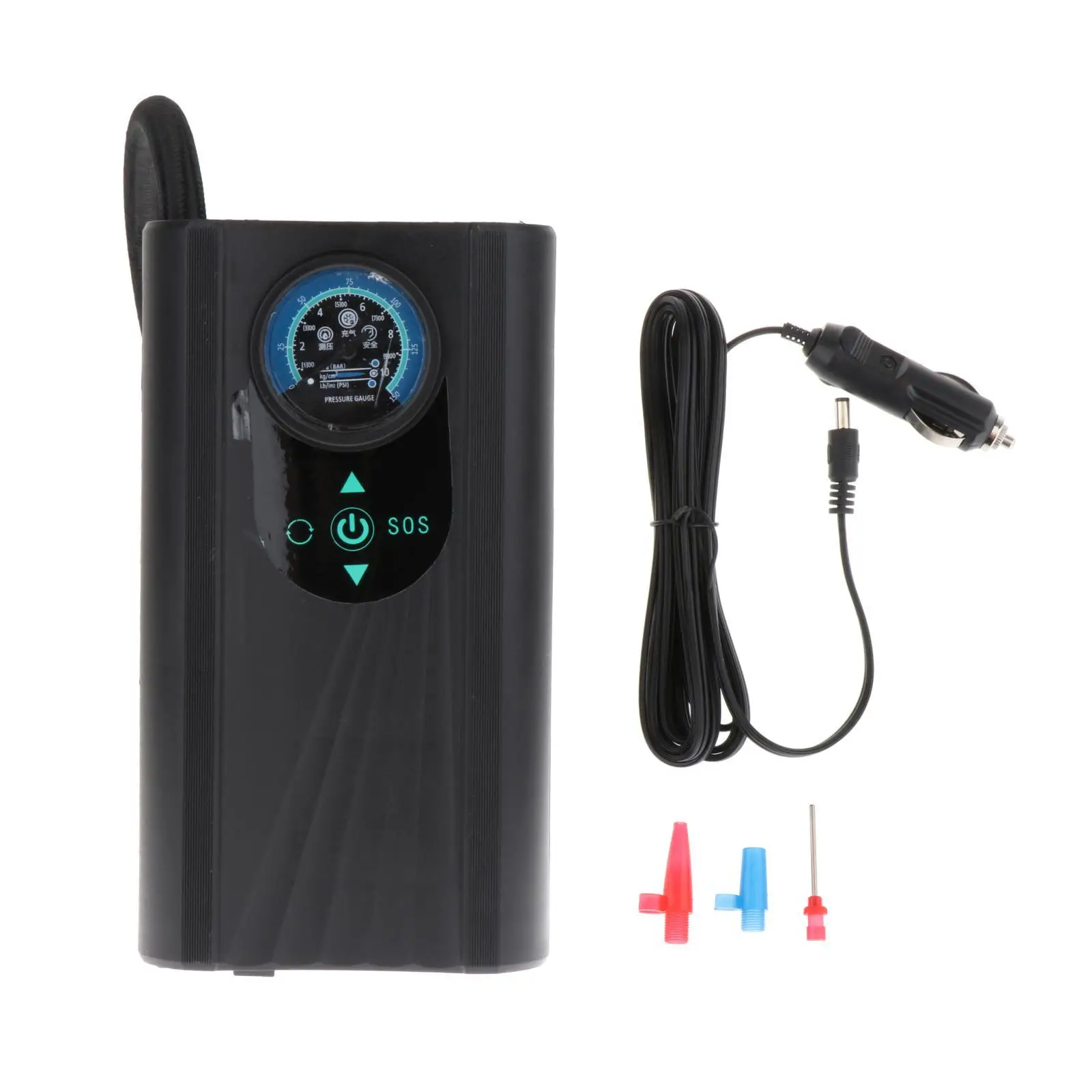 Tire Inflator Lightweight Mini 150PSI Universal Tire Pump Compact Portable Cordless Air Compressor Air Pump for Motor Bike