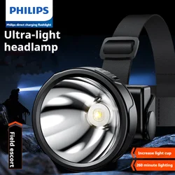 Philips Rechargeable LED Sensor Headlamp (Black)