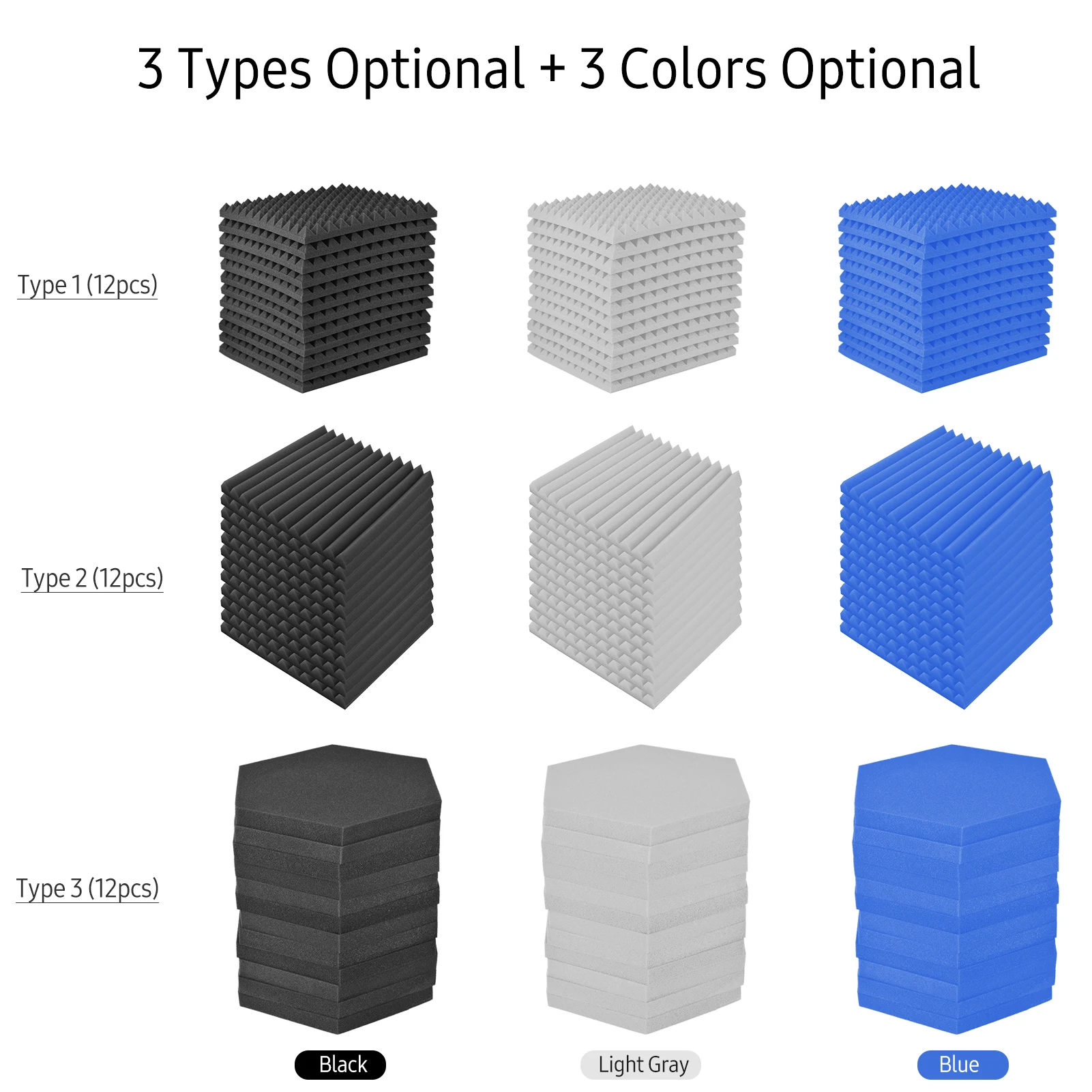 12 PCS 30*30*2.5cm Floor Mats Gym Floor Mat room mat Patchwork Rugs Thicken Shock Gym Fitness Equipment Acoustic Foam