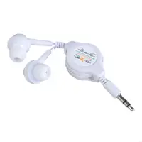 E21E 3.5mm Retractable Earphone Sound Cable Male for Car Phone MP3 MP4 Music 2