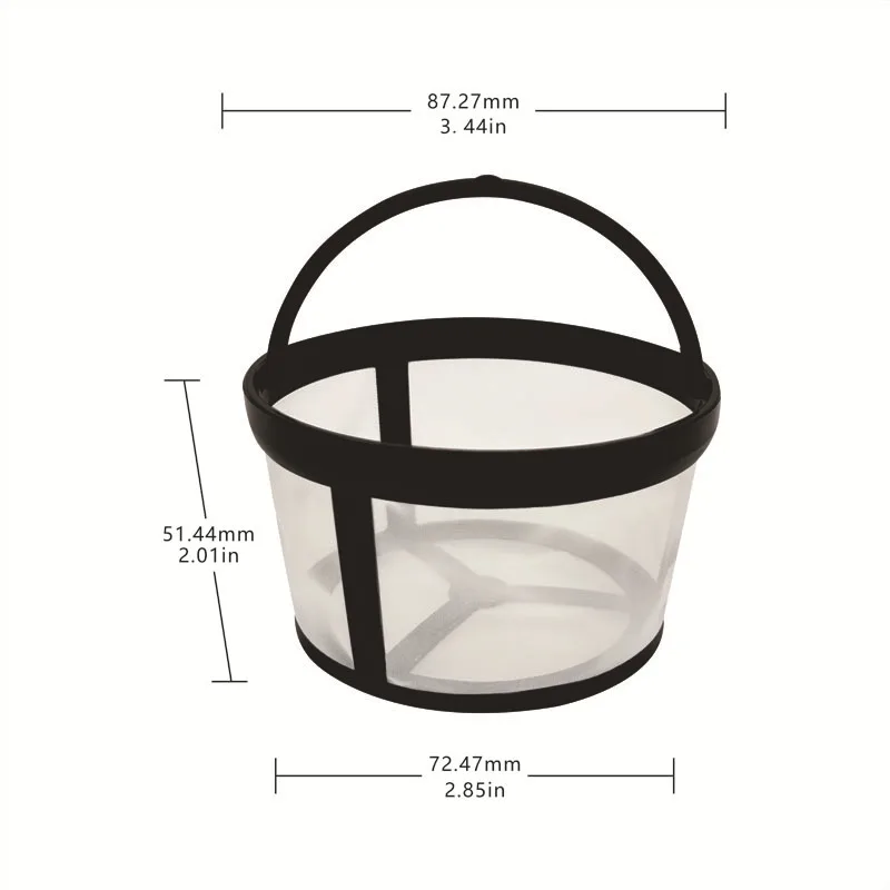 Reusable Coffee Filter Basket Stainless Steel - سل...