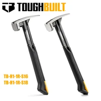 TOUGHBUILT TB-H1-1R-S16 TB-H1-1R-S18 16 OZ. 18 OZ. Smooth Polished Face Magnetic Hand Tool Steel Rip Hammer 1
