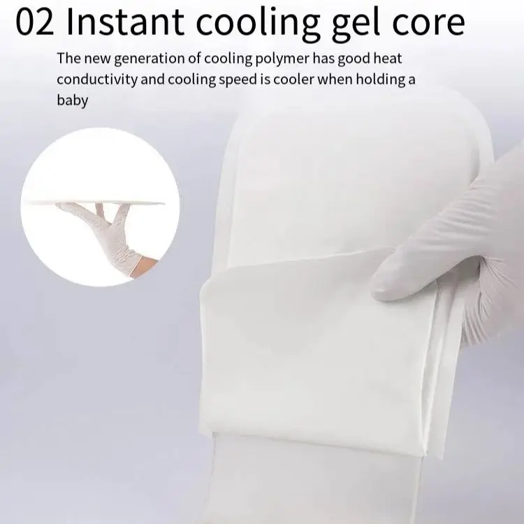 Baby feeding arm pillow Newborn cloud pillow gel Bamboo fiber breathable case All seasons
