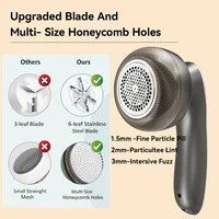 Electric Digital Display Lint Remover Rechargeable Pellet Fabric Shaver For Clothing Clothes Fluff Hair Balls Portable Remover 2