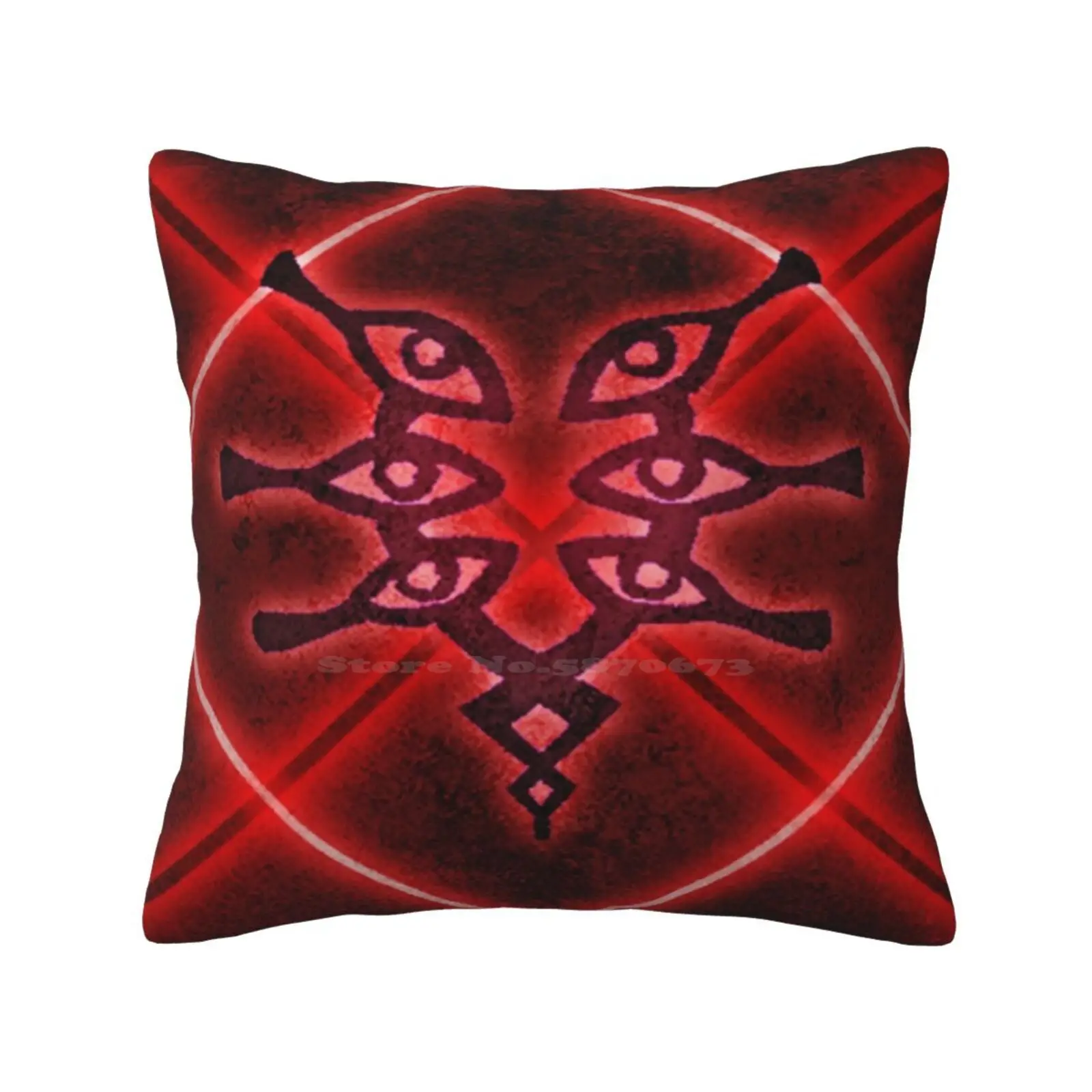 Mark Of Grima Funny Cute Decor Square Federa Fe A Fire Emblem Risveglio Mark Of Grima Fell Dragon Gaming Red Dark