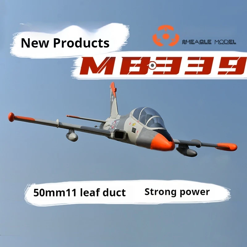 MB339 50mm EDF 제트 최고급 RC 비행기 모델 뛰어난 저속 조종 고정익 비행기 쉽게 조종 가능 사실적인 스케일