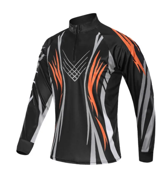 

2024 Брендовые мужские рубашки для рыбалки, быстросохнущая Мужская одежда, женский жилет для велоспорта, 12 стилей