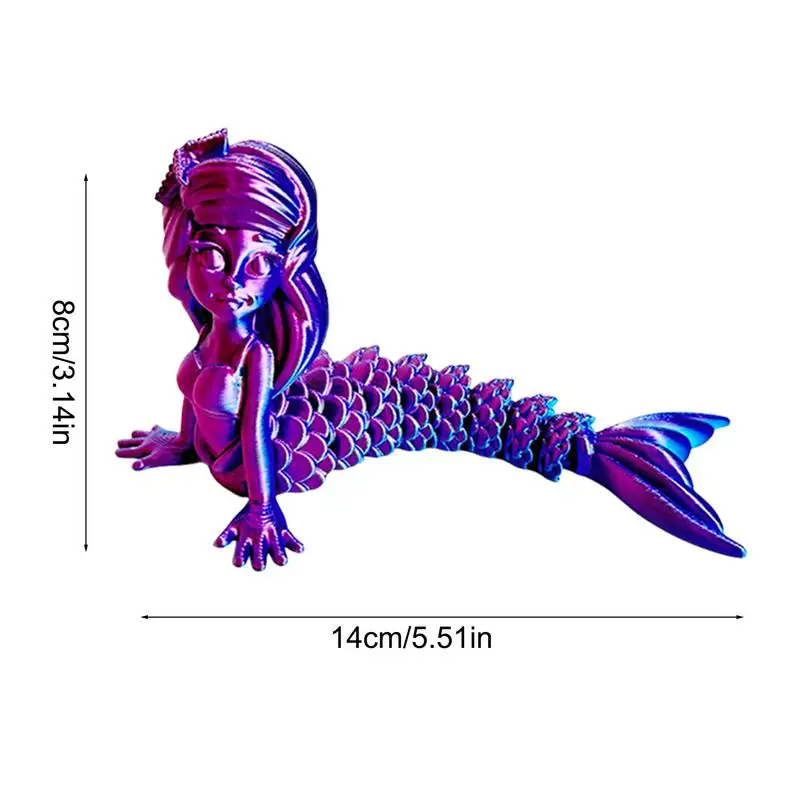 3D Doll For Kids Flexible Joints 3D Simulation Toy Doll Toy Figurines Water Toys Moveable Action Desktop Ornaments For Kids