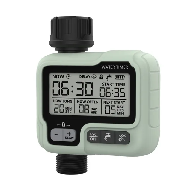 Large Screen Automatic Water Timer Timeable Programmable Garden Digital Irrigation Machine Intelligent Save Water and Time 3