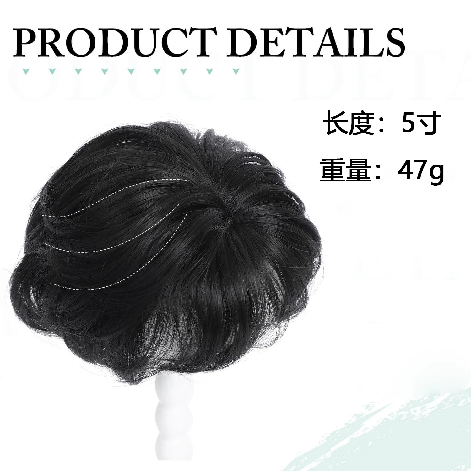 Synthetic Clip In Hair Toppers For Thin Hair Women