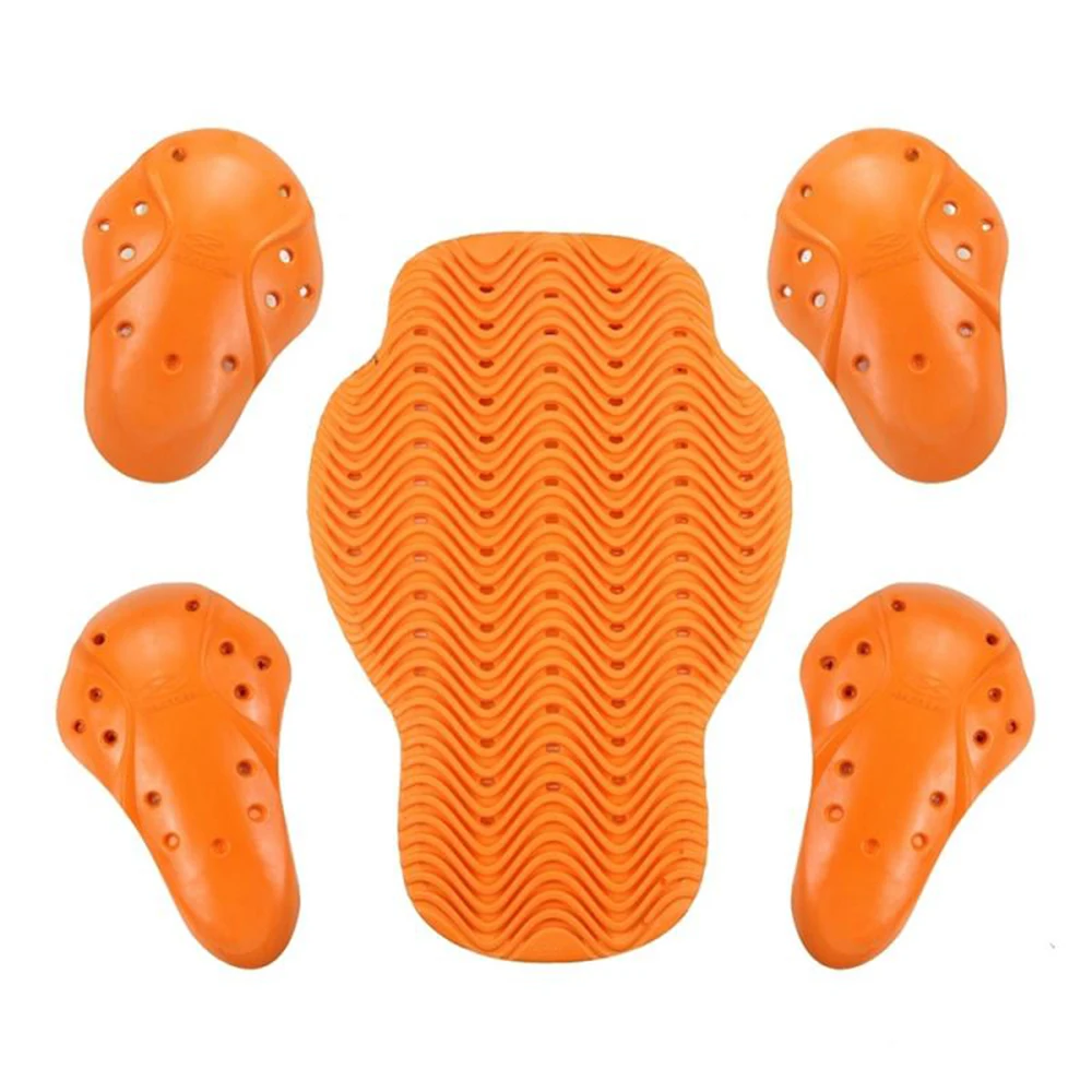 Motorcycle Protector Armor Jacket Insert Back Spine Kneepads