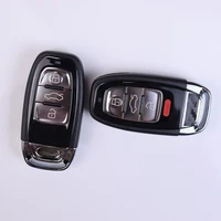 สำหรับ Audi Q5 Q7 R8 S4 S5 A4l A3 A4 A5 A6 A7 A8 Quattro S6 S7 S8 TT 8V B8 B9 C7 Q3 RS สติ๊กเกอร์ A1  ปลอกกุญแจรีโมทรถยนต์ 6