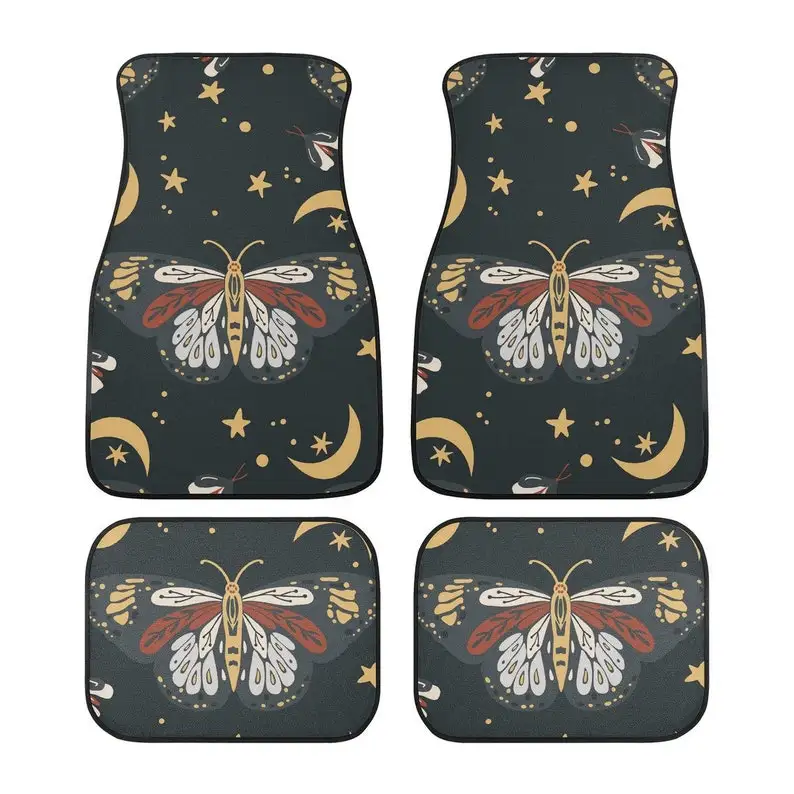 

Boho Bohemian Butterfly Car Mats, Bohemian Car Floor Mats, Cute Car Accessories, car Mats, boho Car Decor