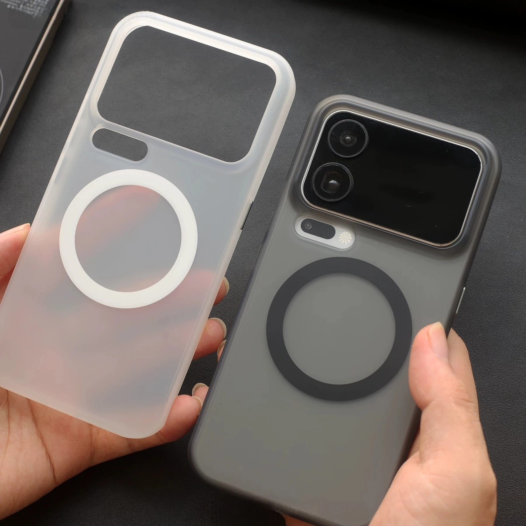 Premium Soft-Edged Anti-Fall Magnetic Ultra-Thin Protective Phone Cover