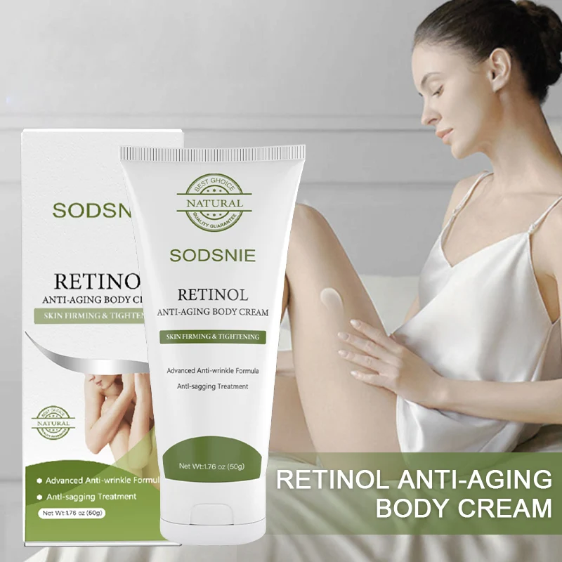 Retinol Anti-Wrinkle Body Cream Stretch Marks Repair Whitening Body Lotion Moisturizing Anti Aging Improve Sagging Skin Care 2