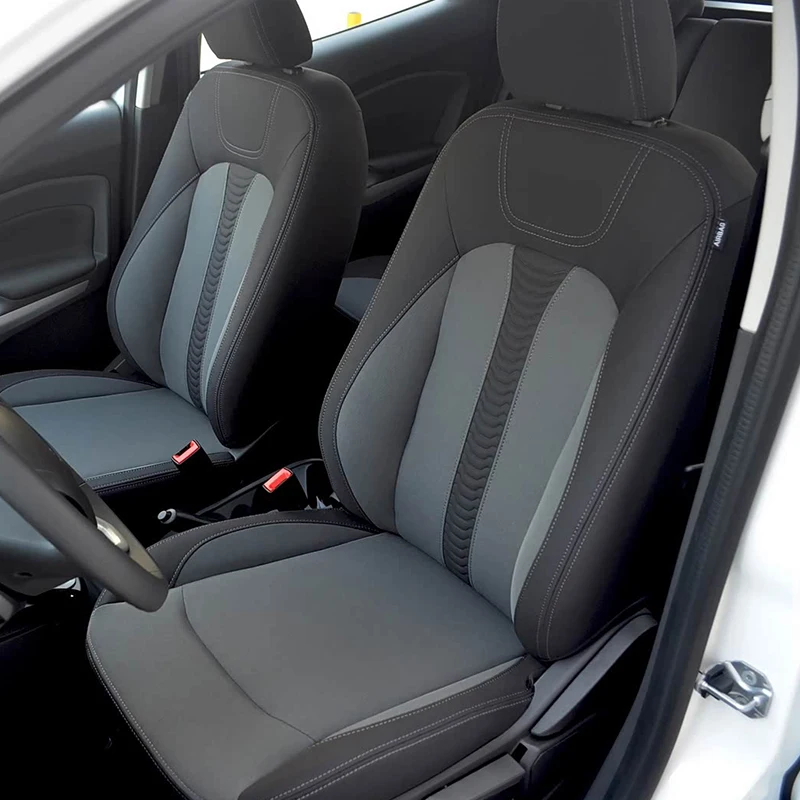 For Ford Ecosport Custom Fit Car Accessories Seat Covers 5 Seats Top Nappa Leather