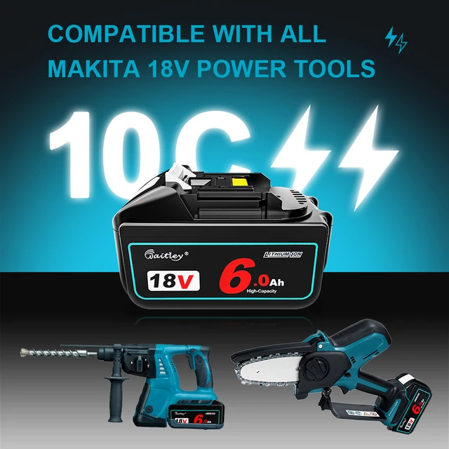 waitley 18V 9.0Ah Replacement Battery Compatible with Makita