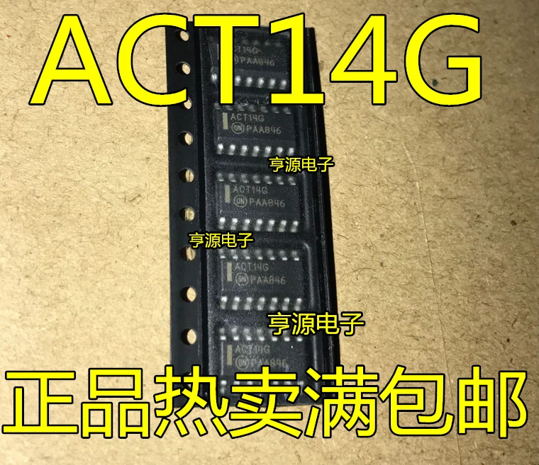 

10pieces MC74ACT14DR2 MC74ACT14DR2G ACT14G