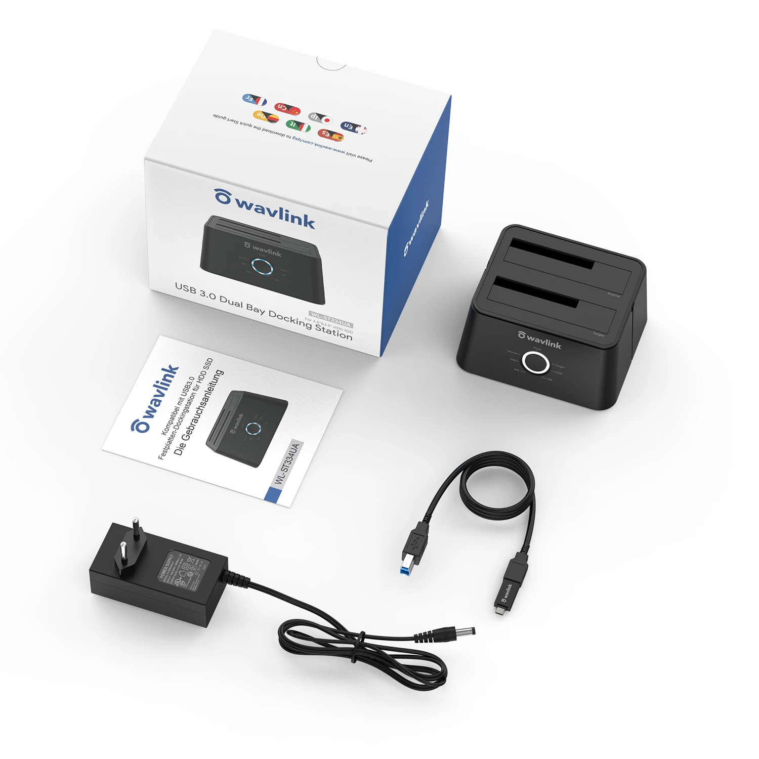 HDD Docking Station Wavlink USB 3.0 SATA