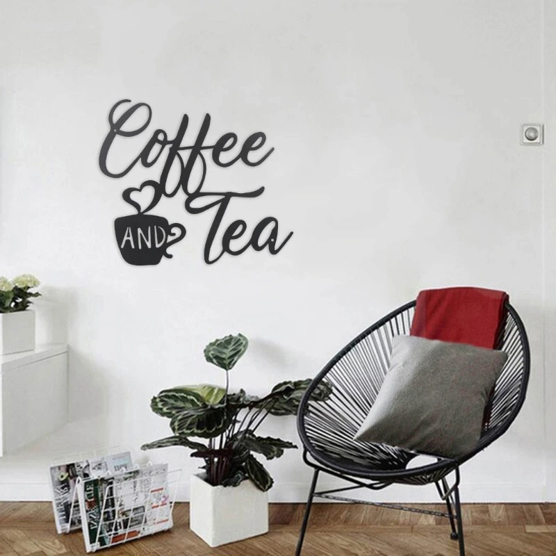 

Coffee Tea Sign Hanging Ornament Model Decoration Supplies