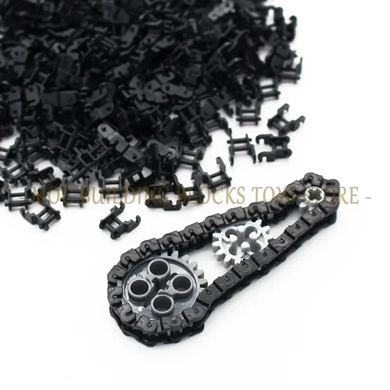 Building Blocks Technology Parts 3711 24375 57518 57519 Building Block Brick Link Tread Sprocket Tanks Tracks Rivets